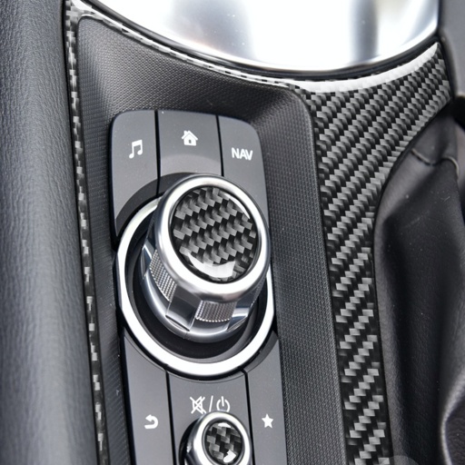 Carbon Fiber Console Commands Covers For Miata ND/Mk4