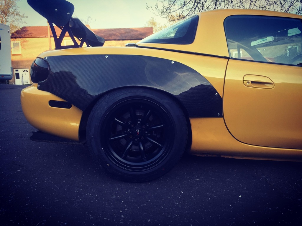 Overfenders Kit (Type 2) For Miata NB | OMG Roadster