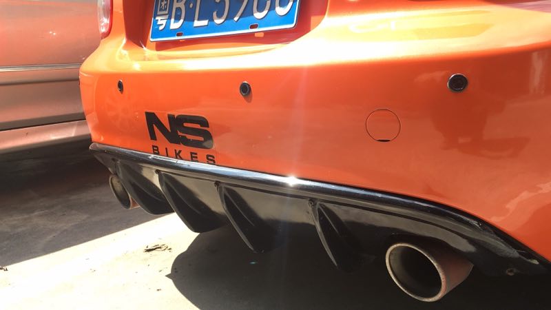Rear Diffuser (OEM Exhaust) For Miata NC/Mk3
