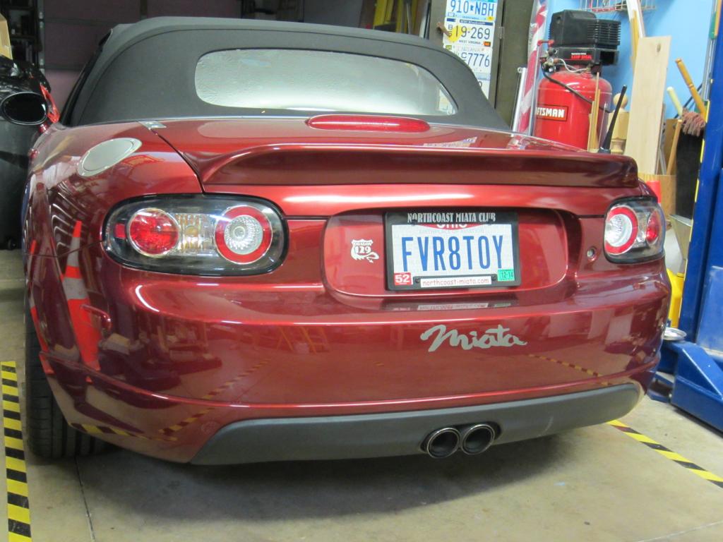 TRD Style Trunk Spoiler (Soft Top) For Miata NC/Mk3