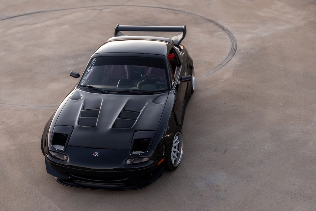Vented Hood (AD9 Style) For Miata NA/Mk1
