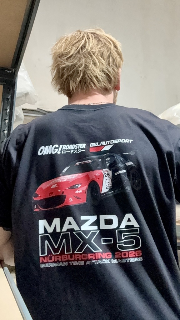 T-Shirt OMG Roadster x GW Autosport