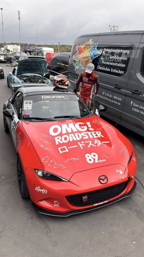 T-Shirt OMG Roadster x GW Autosport