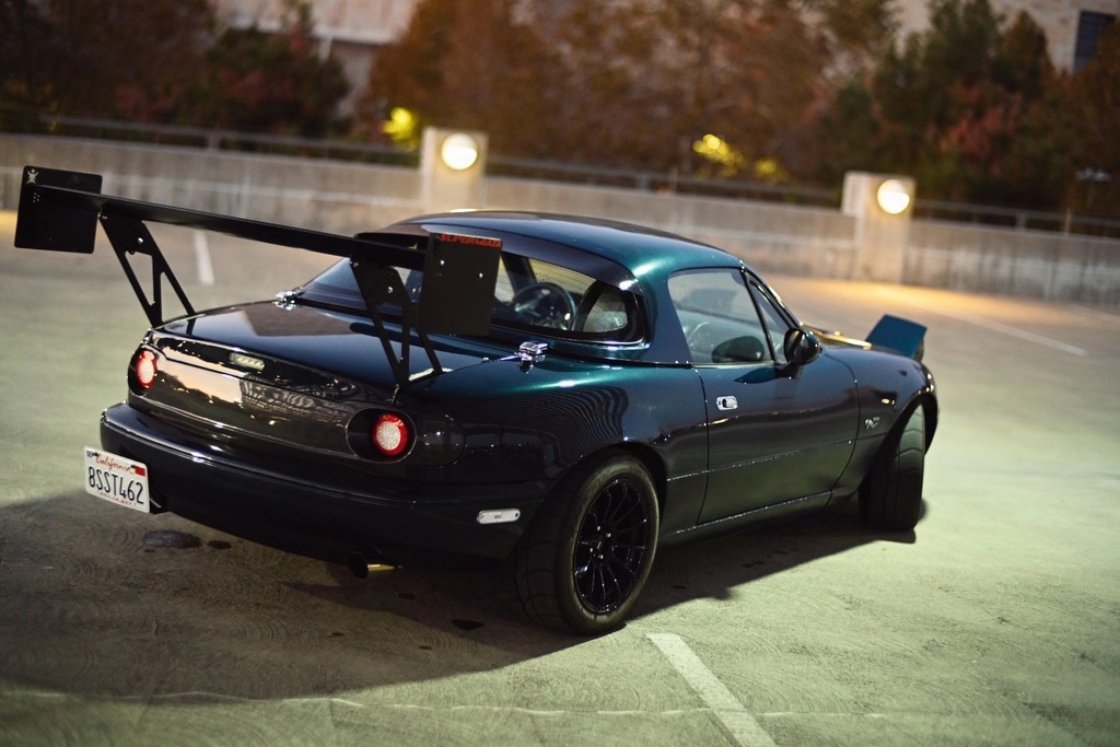 GV Style Tail Lights Rear Panel (Flush version) For Miata NA | OMG Roadster