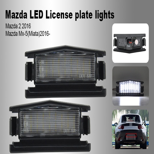 LED License Plate Lights for Miata ND/Mk4