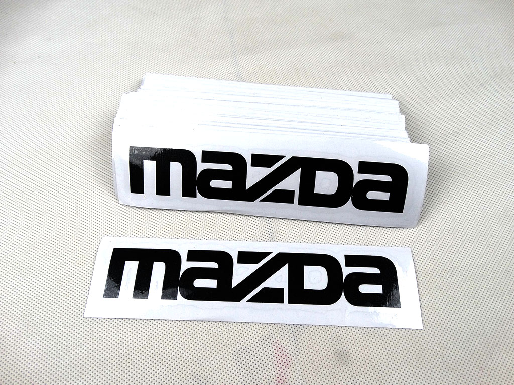 3 Stickers Pack (OEM Mazda)