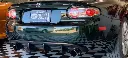 Rear Diffuser (OEM Exhaust) (Polyurethane Version) For Miata NC1