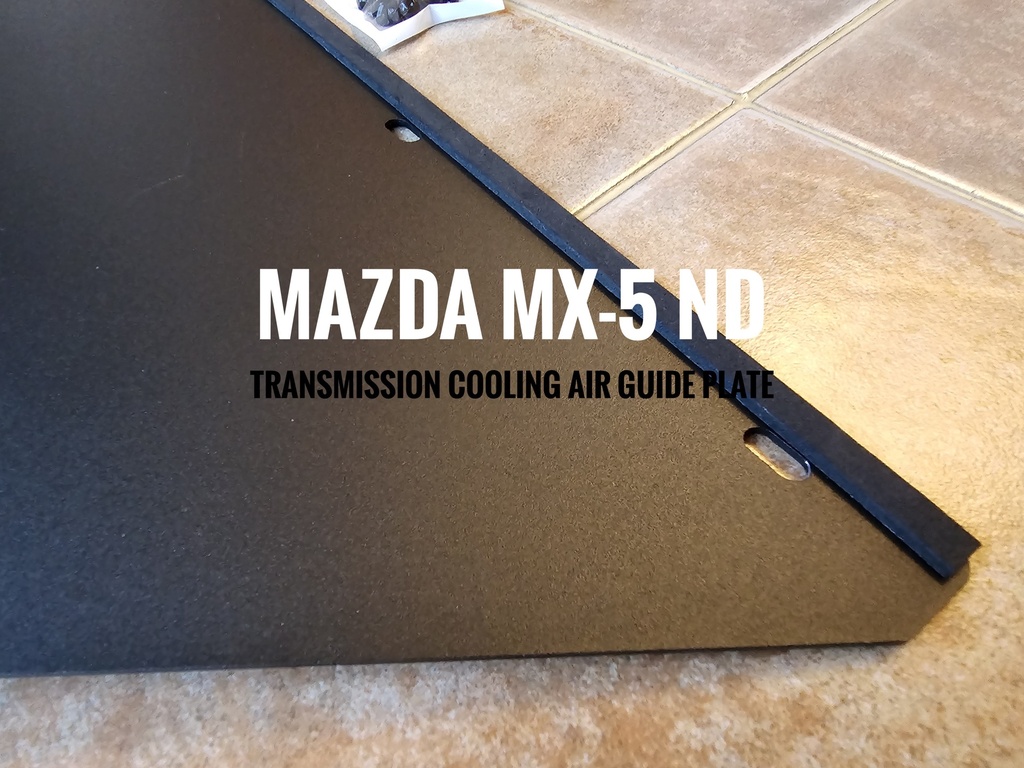 Transmission Cooling Air Guide Plate For Miata ND