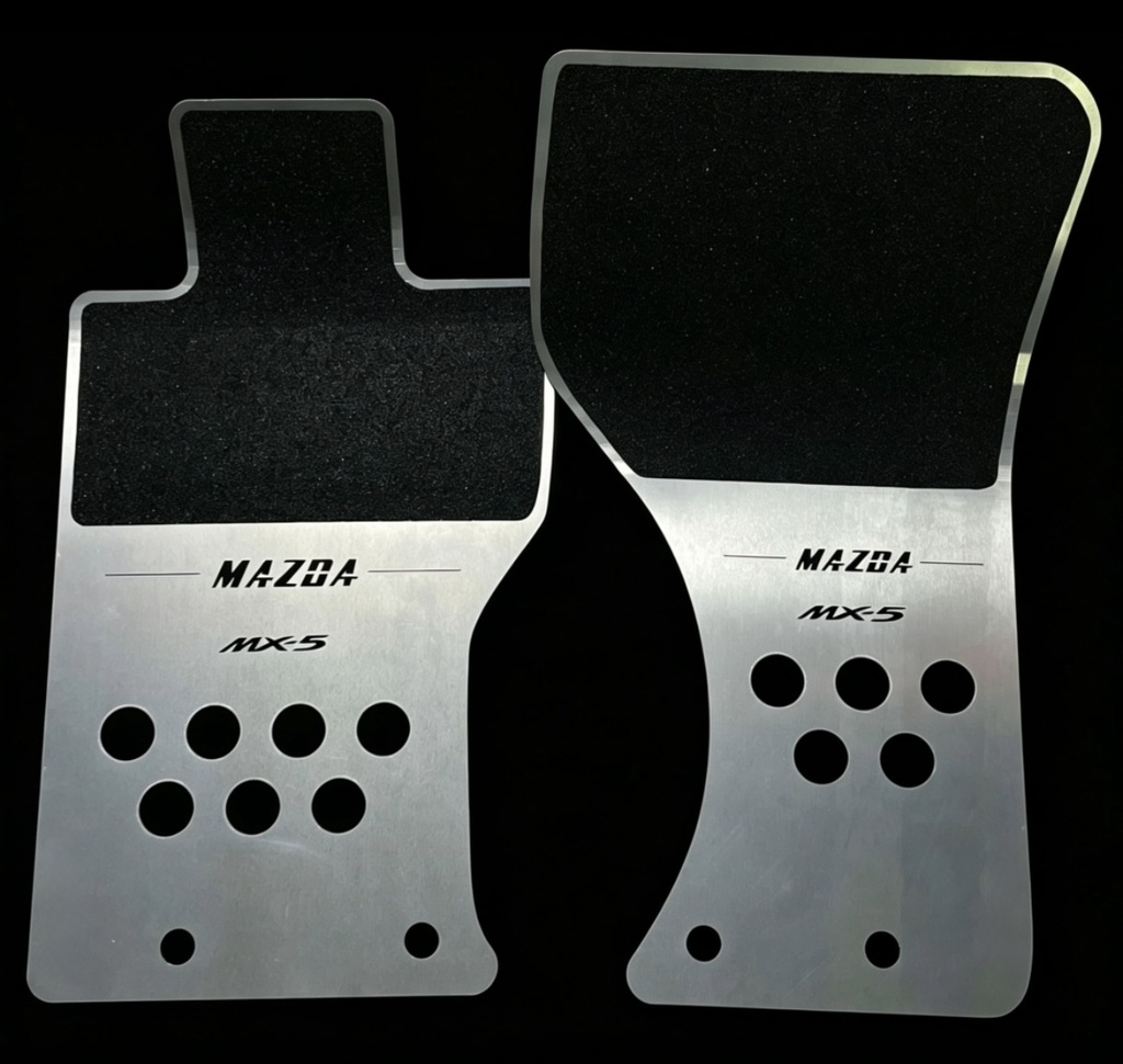 Aluminum Racing Floor Mats For Miata ND