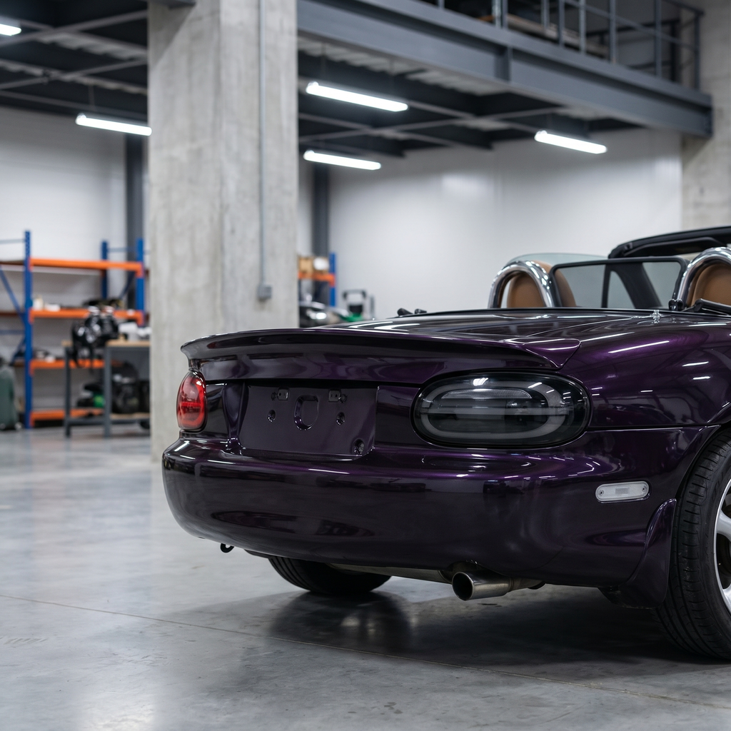 Flat-Tail Trunk Spoiler For Miata NB