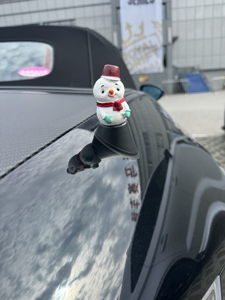 Christmas Snowman Antenna For Miata NC/ND 