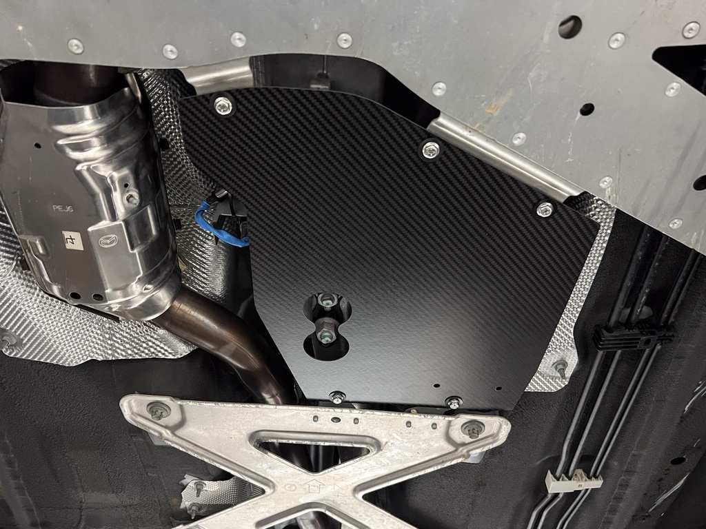 Carbon Fiber Transmission Skid Plate For Miata  ND (MT Only)