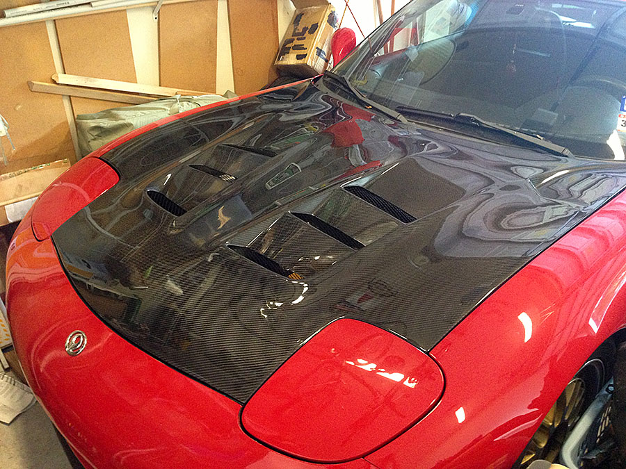 AD9 Vented Hood For RX-7 FD