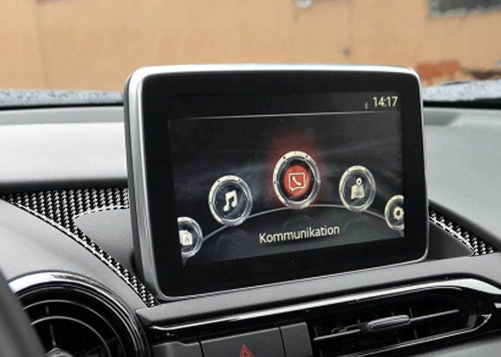 Carbon Fiber Back Screen Cover For Miata ND