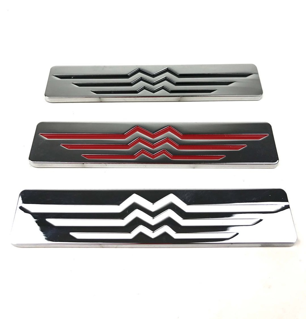 Chrome Vintage Mazda Logo (Version 1)