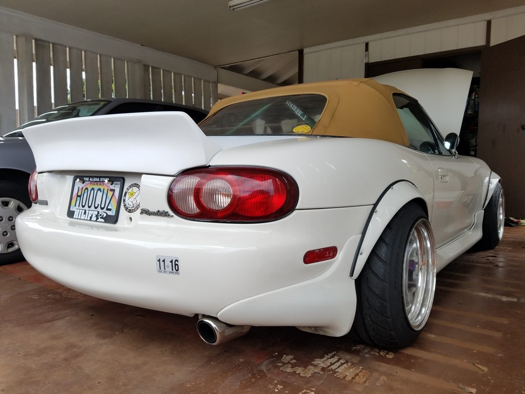 Ducktail Trunk Spoiler For Miata NB