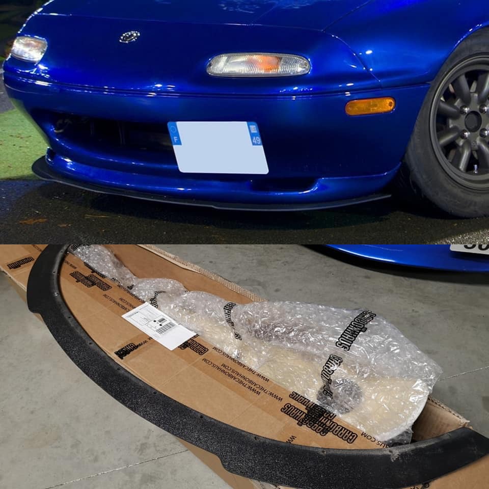 Front Splitter (for RS lip) For Miata NA