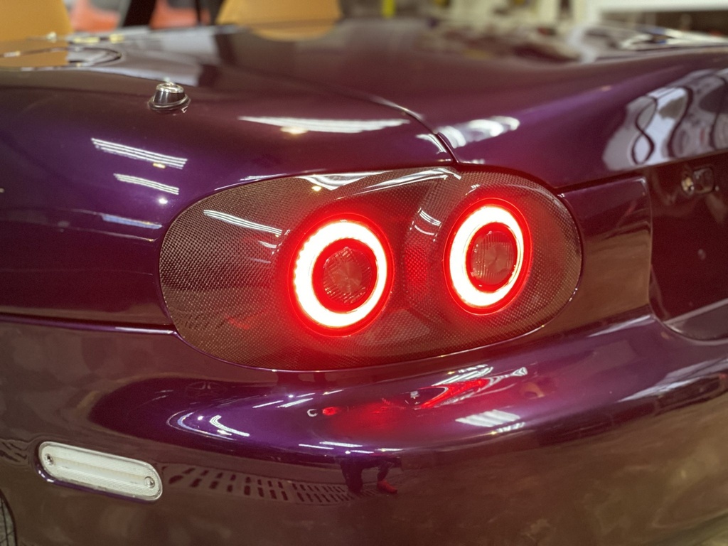 Halo LED Dual Tail Lights (V2) For Miata NB