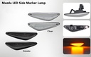LED 2-Pieces Sequential Turn Signal Repeaters Set For Miata ND