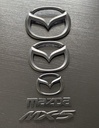 Matte Black 4 Pieces Mazda Emblems Set For Miata NC1 and NC2/3