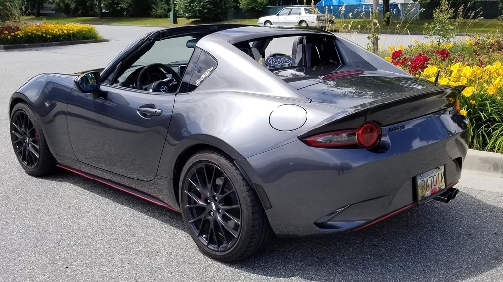 3 Pieces Trunk Spoiler (Polyurethane) For Miata ND