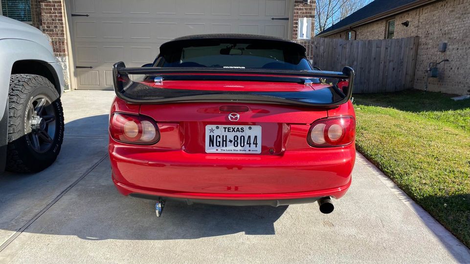 Mazdaspeed Rear Spoiler For Miata NB (RX-7 FD version)