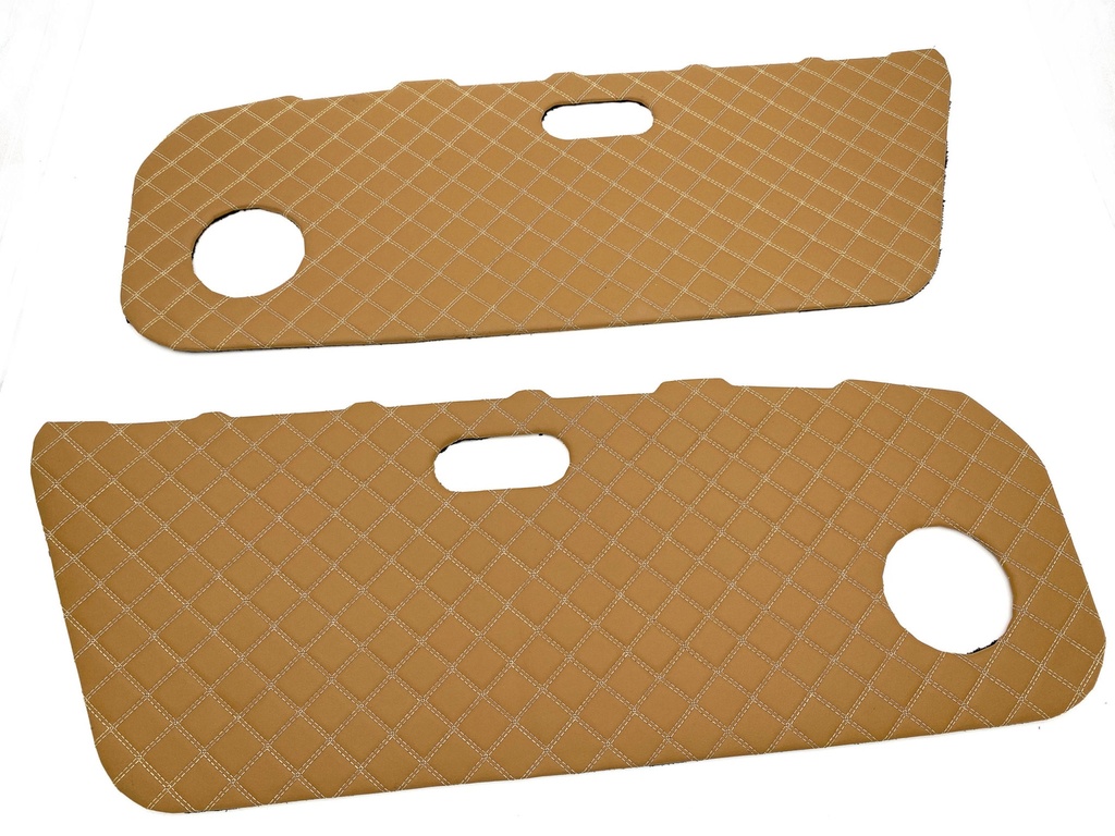Quilted Door Panels Double-Stitching (Matching the 7 Trims Kit) For Miata NA