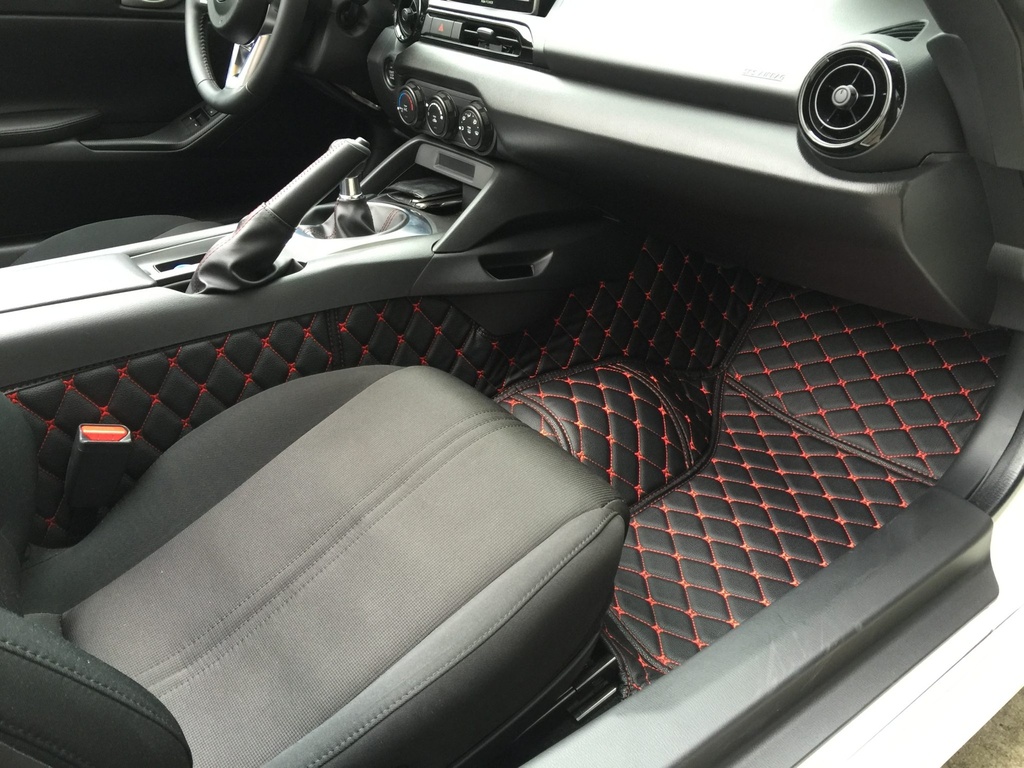 Quilted Floor mats (Premade Material) For Miata ND