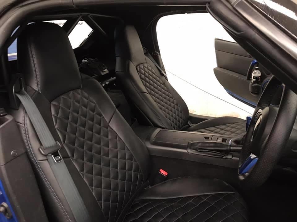 Quilted Seat Covers (Diamond Stitching) For Miata NC