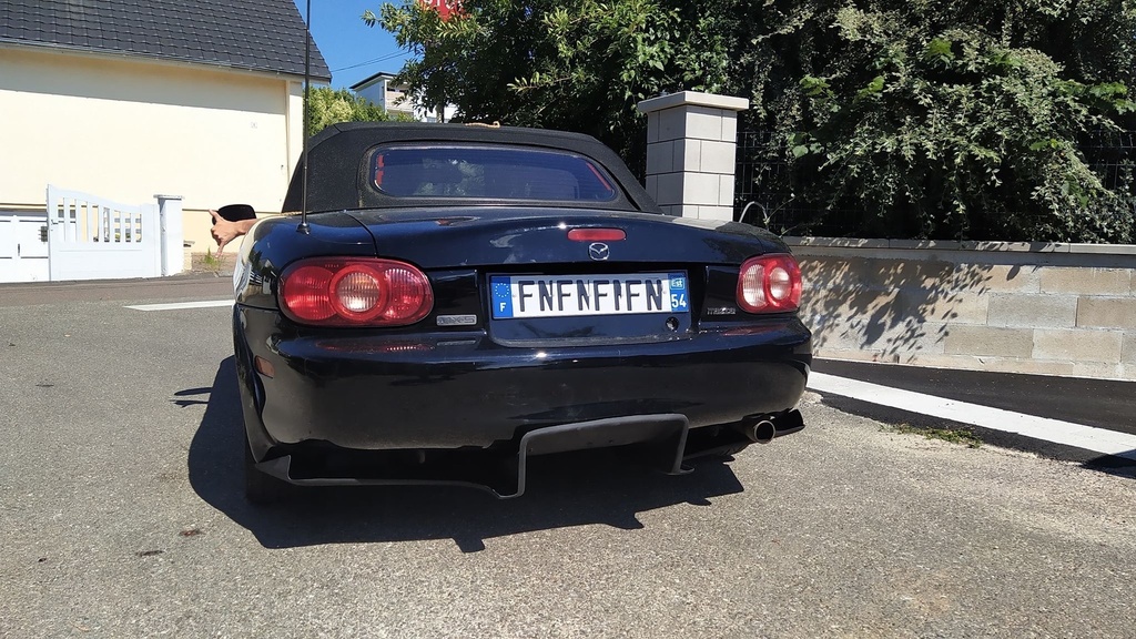 RX-7 FD RE-Style Rear Diffuser For Miata NB