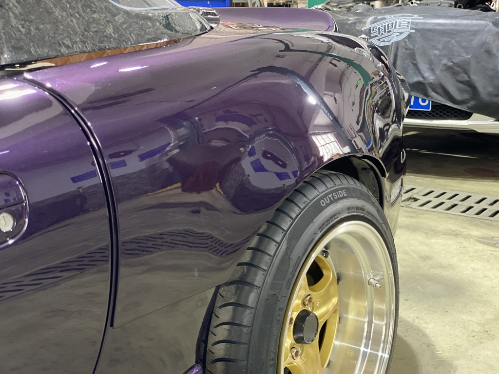 Rear Overfenders For Miata NB