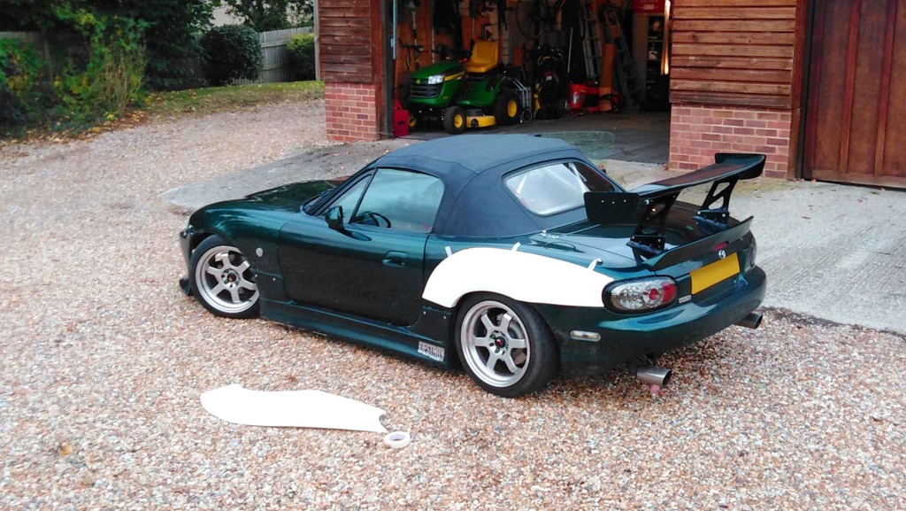 Rear Overfenders Type 3 For Miata NB