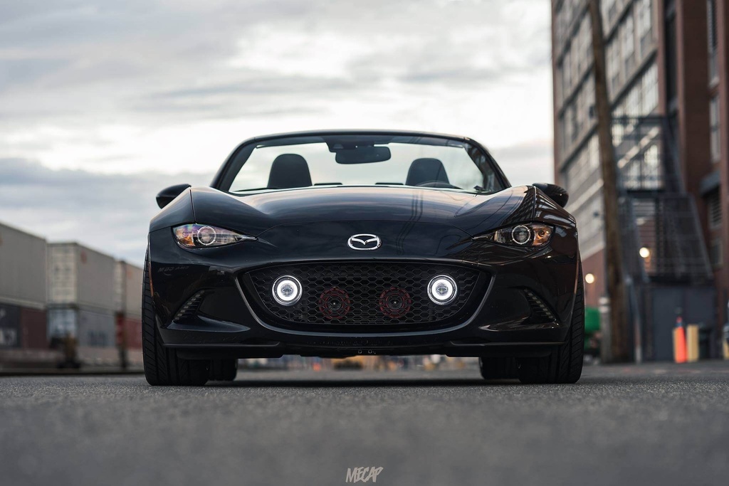 Spyder Grille (With Lights) For Miata ND