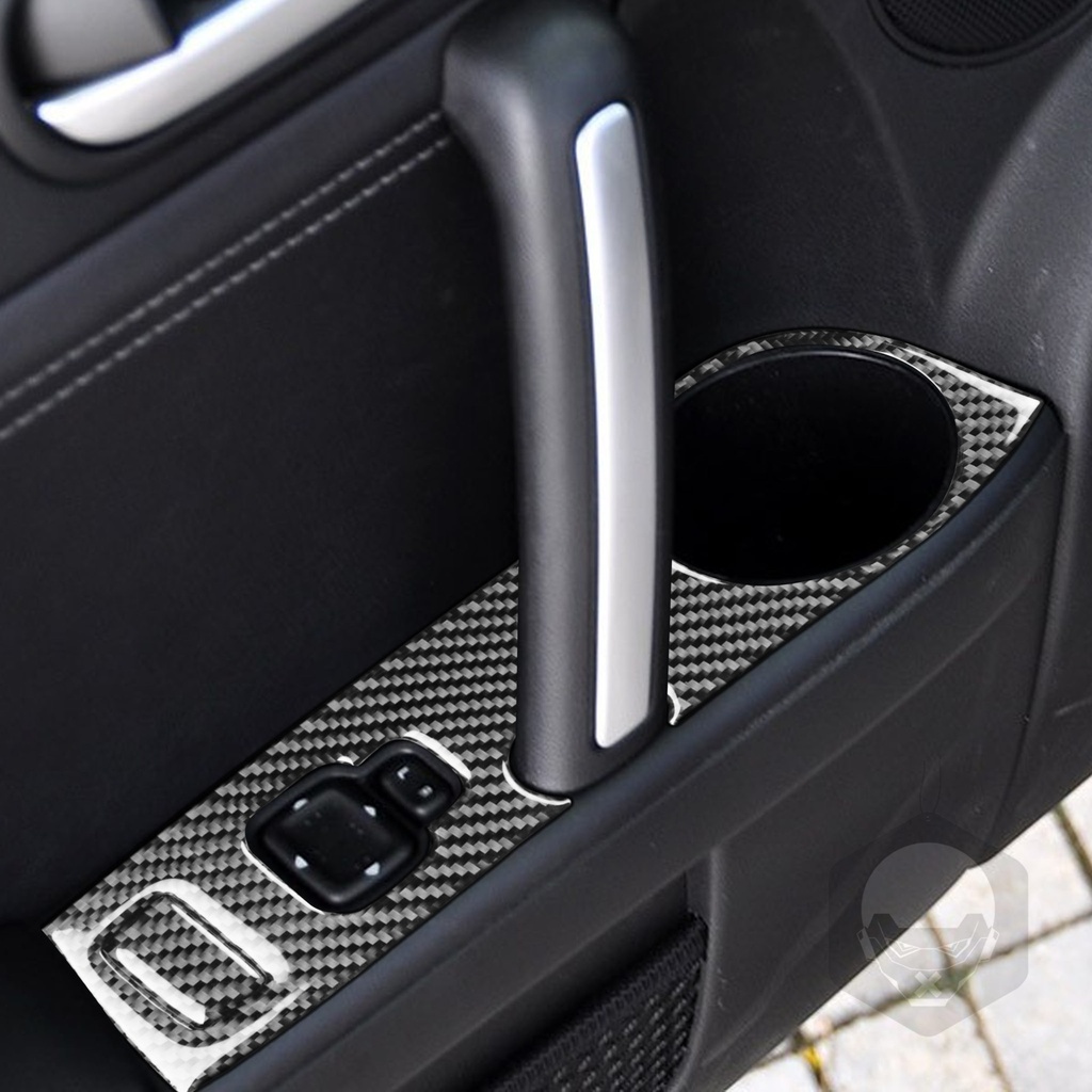 Carbon Fiber Armrests Trims (4 pieces) For Miata NC(LHD only)