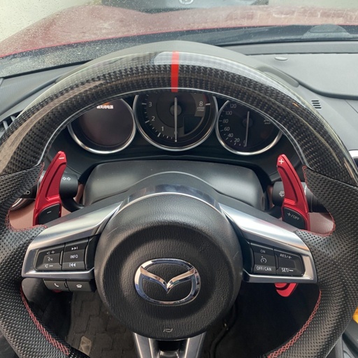Carbon Fiber Steering Wheel (Type 1) For Miata ND