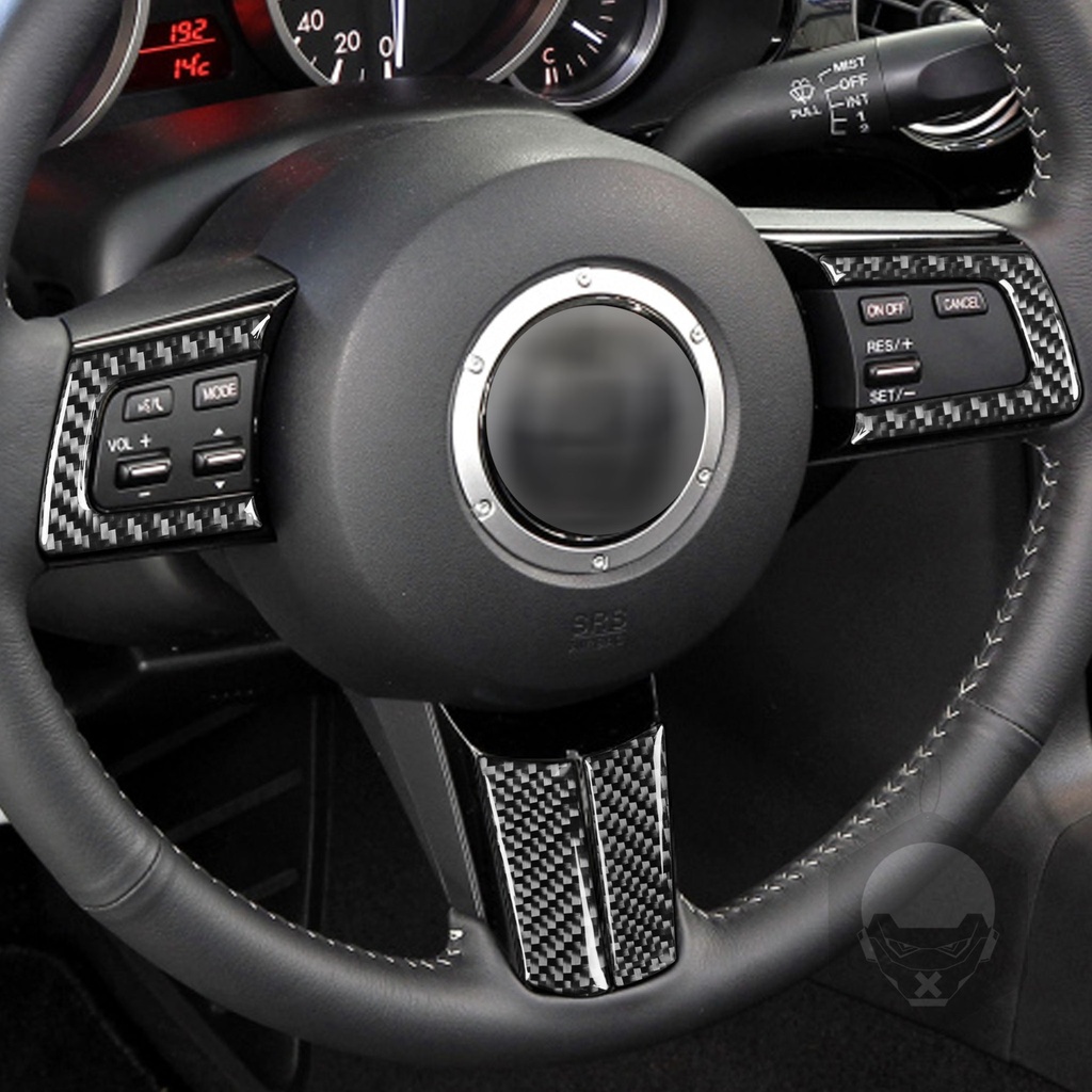 Carbon Fiber Steering Wheel Trims For Miata NC
