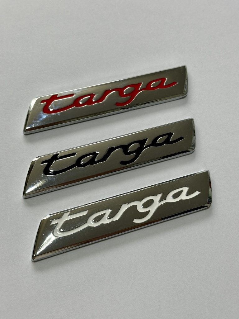 Chrome Vintage Targa Logo