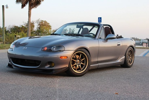 [AD-FBL-MMT01GV-PU] GV Style Front Lip (01-05) For Miata NB