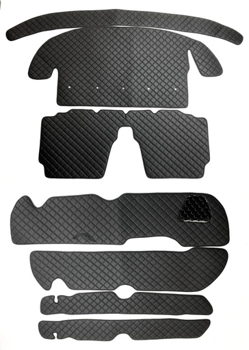 Interior Quilted 7 Trims Set For Miata NB