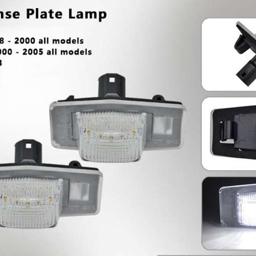 [CM-LP1-NB] LED License Plate Lights for Miata NB