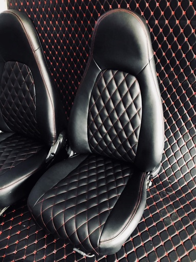 Quilted Seat Covers (Diamond Stitching) For Miata NB1