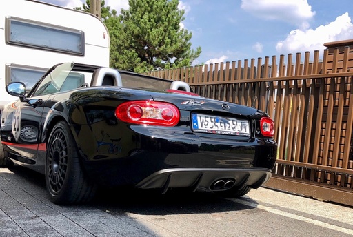 Rear Diffuser (Center Exhaust) For Miata NC