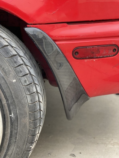 Rear Mudguards (Low Type) For Miata NA