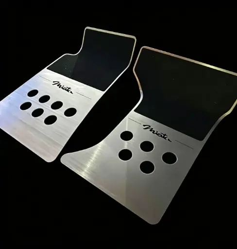 [CM-AFM1-NC-A] Aluminum Racing Floor Mats For Miata NC