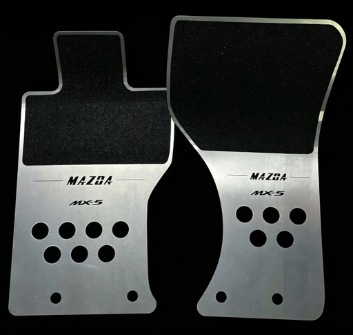 [CM-AFM1-ND-A] Aluminum Racing Floor Mats For Miata ND