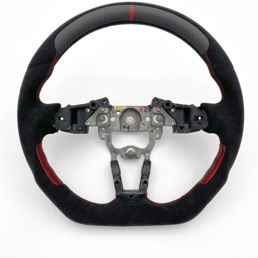 [CM-SW4-ND] Carbon Fiber And Alcantara Steering Wheel (Type 2) For Miata ND