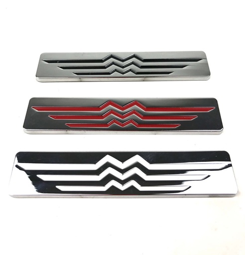 Chrome Vintage Mazda Logo (Version 1)